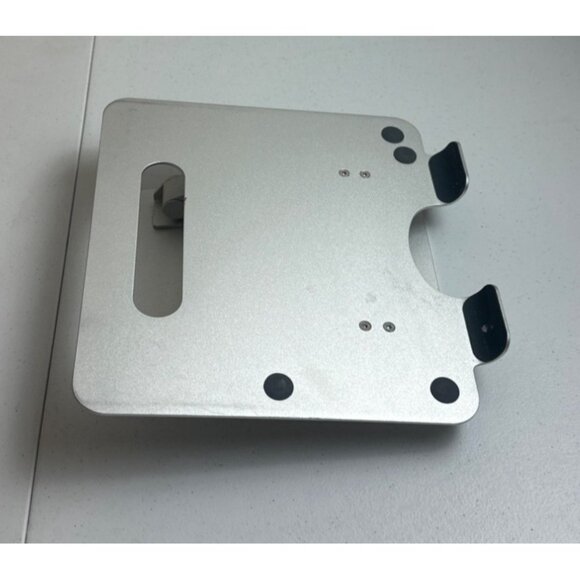 Silver Aluminum Adjustable Laptop Riser Stand With Ventilation SKU STAND - Picture 2 of 3